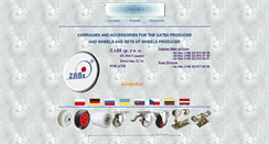 Desktop Screenshot of gates.zabi.com.pl