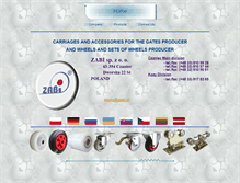 Tablet Screenshot of gates.zabi.com.pl